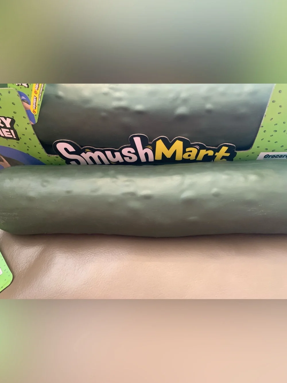 Giant Squishy 15-Inch Pickle 🥒 by RMS SmushMart